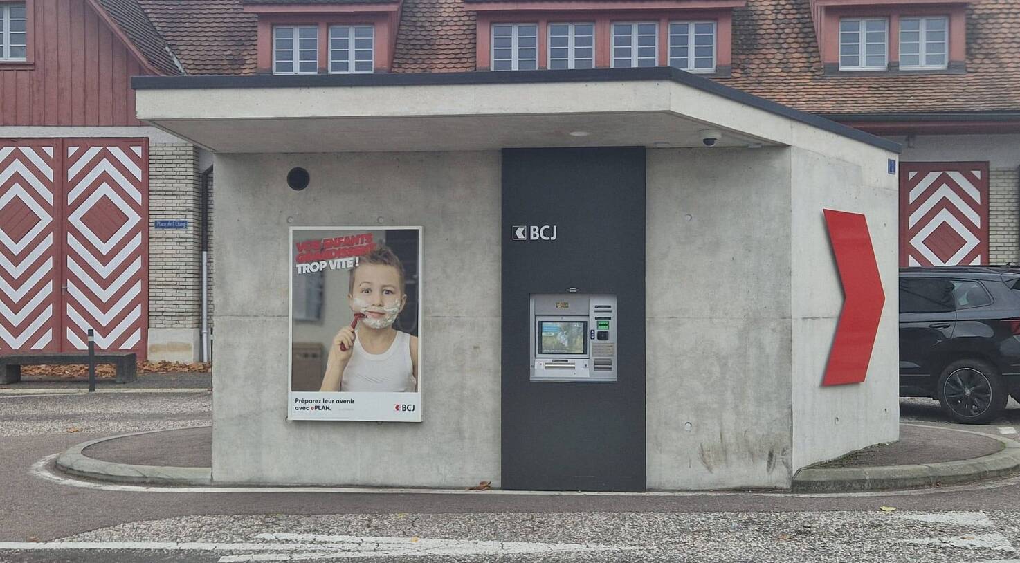 CONSTRUCTION D'UN BANCO DRIVE - DELEMONT