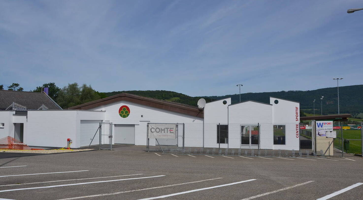 AGRANDISSEMENT CENTRE SPORTIF - COURTETELLE