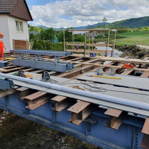 Pont de Récolaine, Vicques