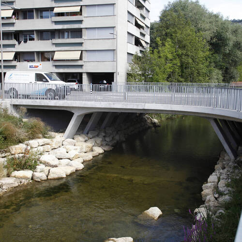 Pont de Bellevoie à Delémont 9 août 2019 Danièle Ludwig Bist